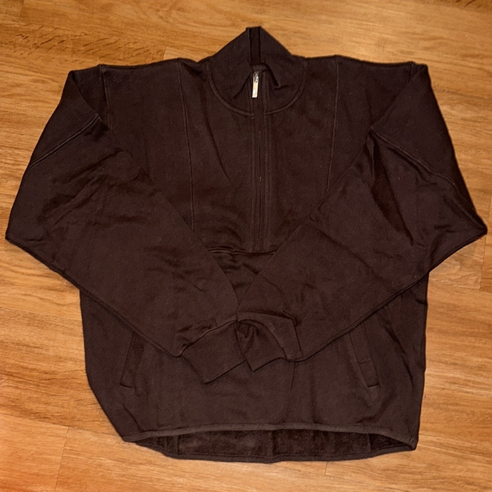Youngla Oversized Throwback Pullover Quarter Zip … - image 3